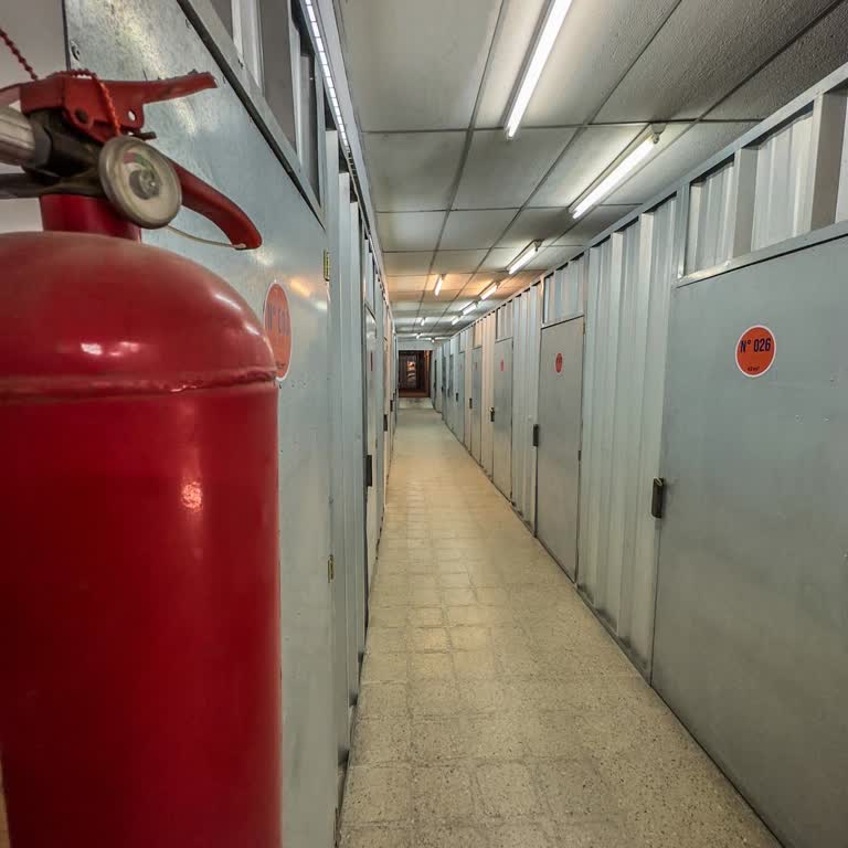 Zona interior con seguridad para bodegas en Puente Alto